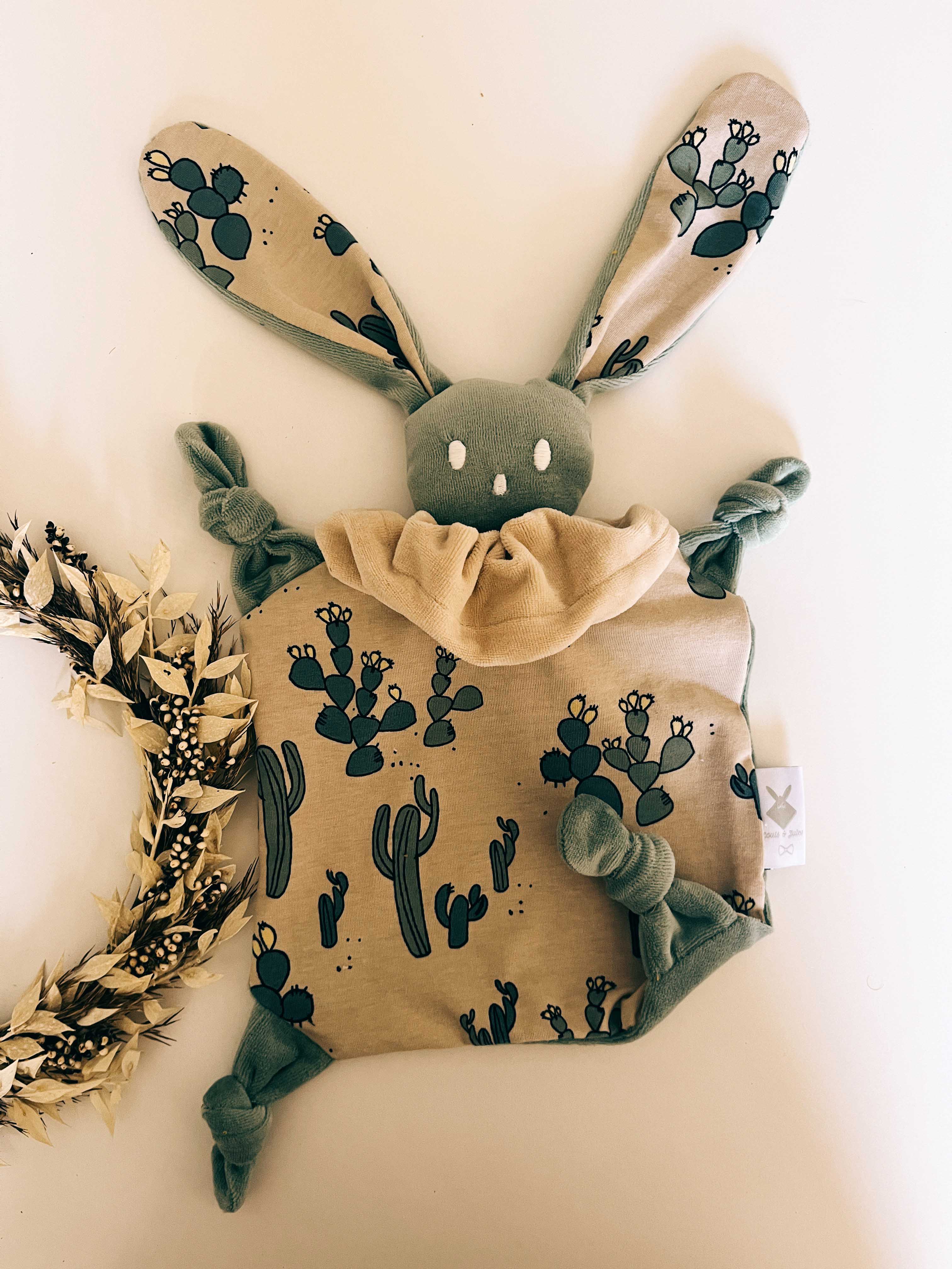 Doudou Velours Chouchou – Cactus