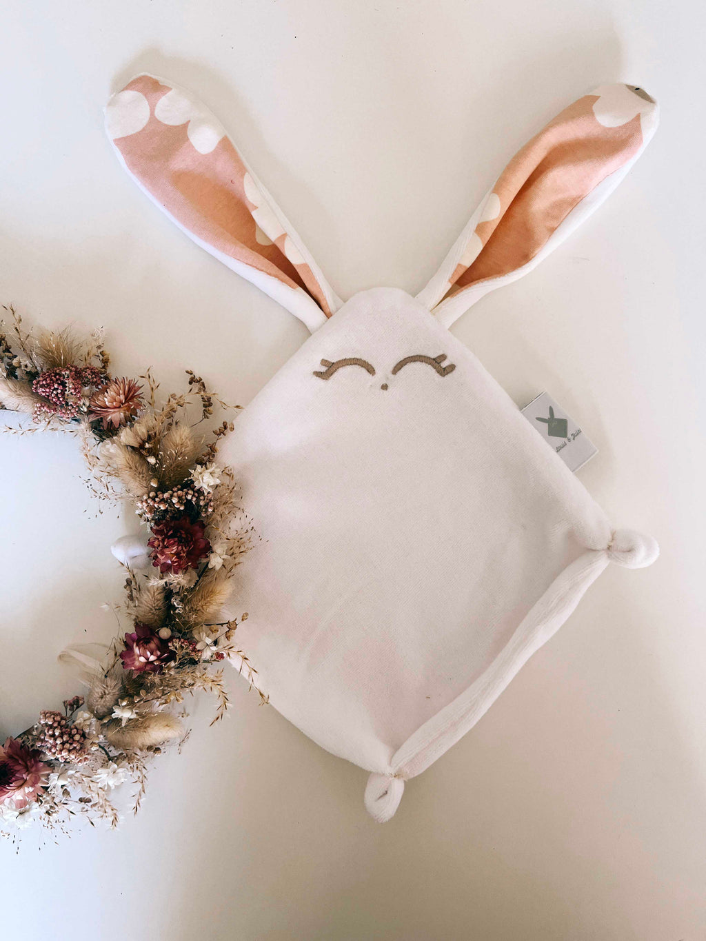 Doudou Velours Mini - Bloom Bloom Pink