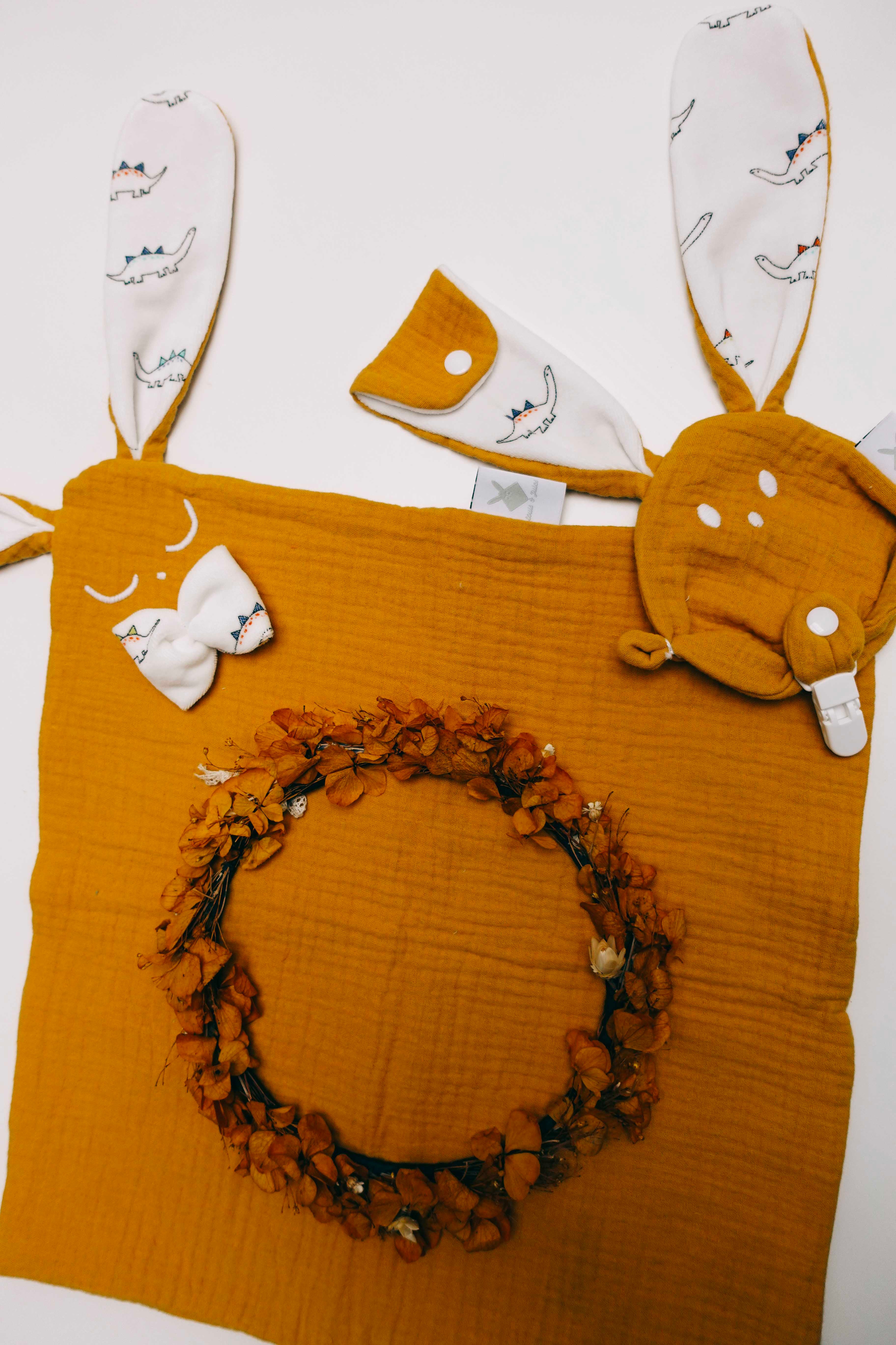 Doudou Lange Cocooning - Poppy Dino