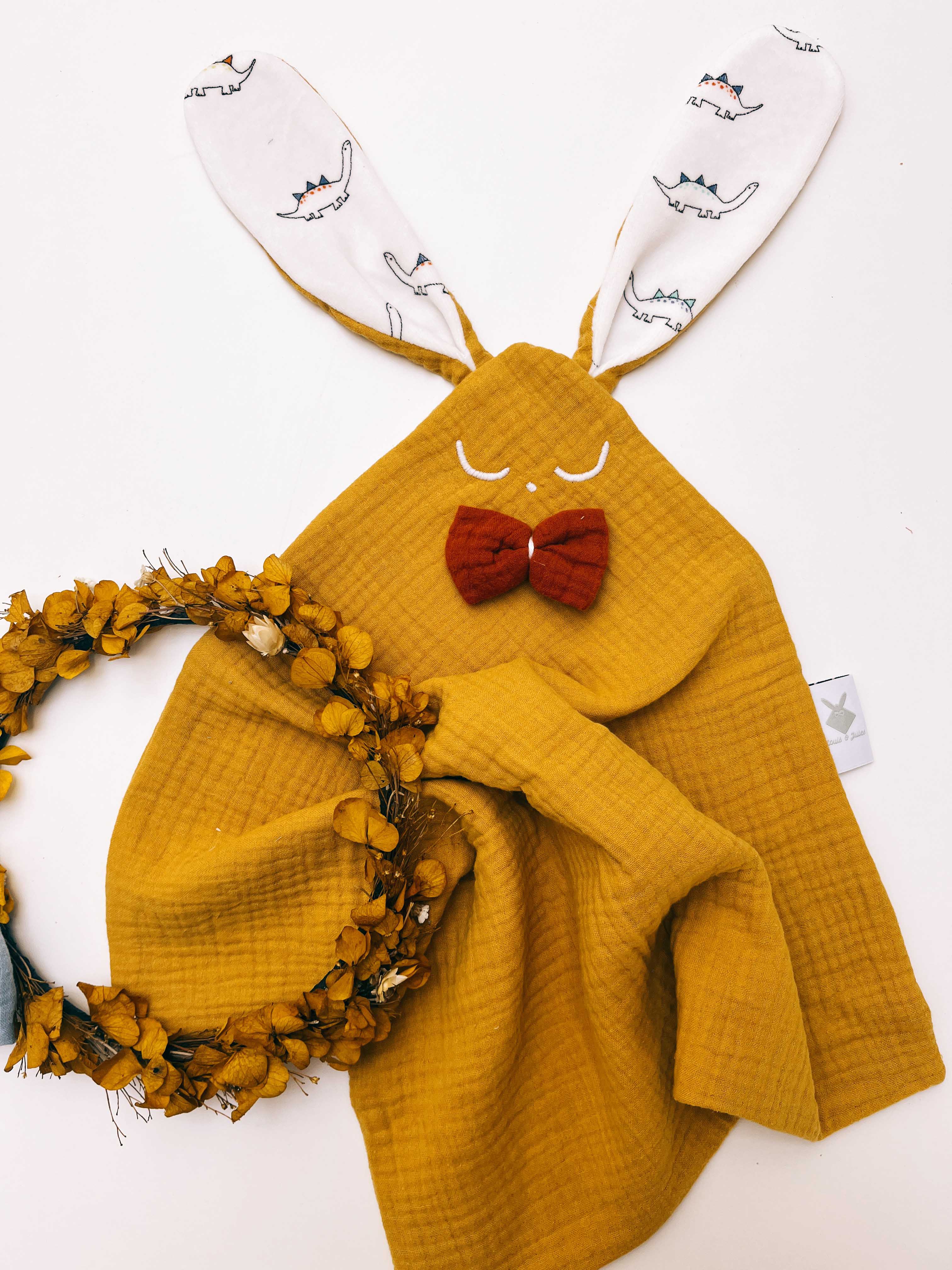 Doudou Lange Cocooning - Poppy Dino