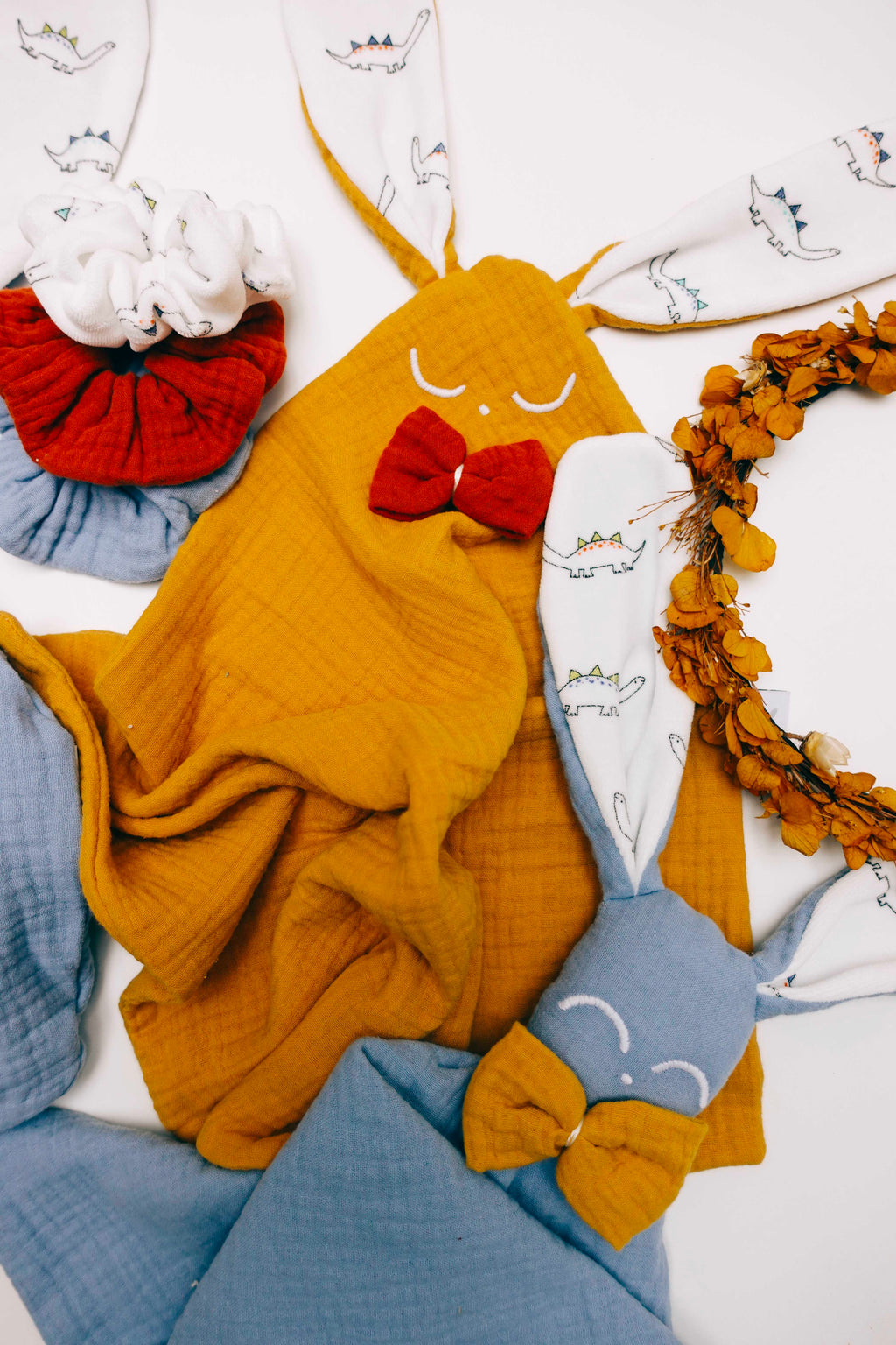 Doudou Lange Cocooning - Poppy Dino